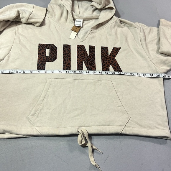 VS PINK cropped hoodie XL NWT - Picture 3 of 8